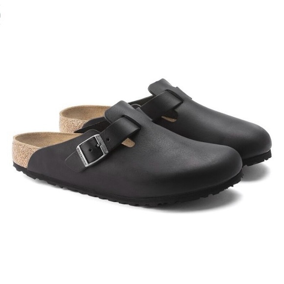 Birkenstock Boston leather clog. 🖤 - Picture 2 of 10